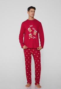 Пижамный комплект Tezenis SET, Red/Dark Red