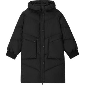 Levis Куртка пуховая Levi's Down Jacket женская черная, Black
