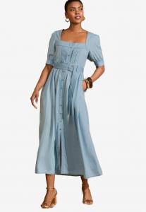 Платье-рубашка REGULAR FIT Love & Roses, синий