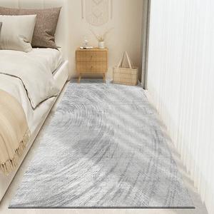 Budis Ковер 60х200 см из искусственной шерсти для спальни/гостиной, прикроватный, длинный, современный, не скользит, модель 04