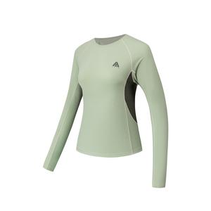 Женская футболка, цвет «морские водоросли», с круглым вырезом Anta, seaweed зеленый-2