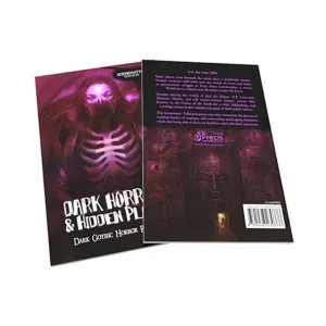 Dark Horrors & Hidden Places (Scenematic Edition), Roleplaying Games (Politically Incorrect Games/Precis Intermedia), мягкая обложка