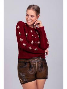 Кардиган Edelnice Lucia бордового цвета