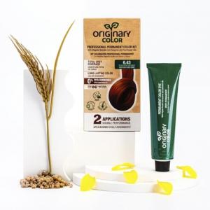 Профессиональный перманентный набор красок для волос 6-43 Темно-русый Originary Color