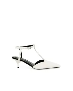 Женские туфли-Merceditas с каблуком Sfera, белый