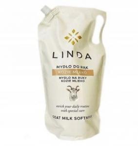 LINDA Кремовое жидкое мыло для рук с козьим молоком GOAT MILK SOFT REFILL 900 мл