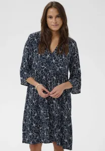 Платье kaellen янтарного цвета Kaffe, Midnight Marine Chalk Flower