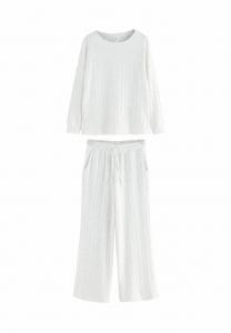 Пижамный комплект Next COSY LONG SLEEVE SET, White