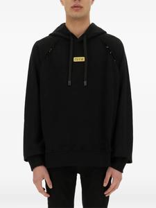 Толстовка с логотипом Versace Jeans Couture, черный