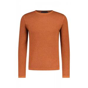 Свитер из мериноса Daniele Fiesoli, оранжевый
