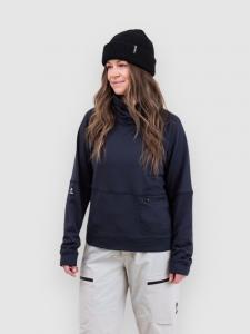 Флисовая куртка Jones Snowboards Flagship Rec Grid 1/2 Zip Fleecejacke, stealth black