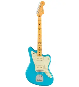 Fender American Professional II Jazzmaster с грифом из клена, цвет Miami Blue