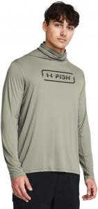 Толстовка Under Armour мужская Iso-chill Ninja Hook, (504) Grove Green/Marine Od Green