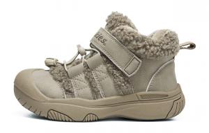 Нескользящие, устойчивые к истиранию, с отскоком, с термоподдержкой, с высоким берцем, детские кроссовки для повседневной носки Dickies, хаки