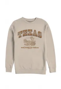 Следующая остановка: толстовка «добро пожаловать в техас» Henry Tiger, Natural