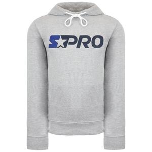 Серый мужской пуловер с длинными рукавами и логотипом Strive cpe00040 ath margel Starter, серый