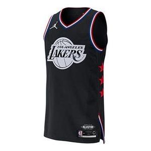 Майка Air Jordan NBA Los Angeles Lakers ( AU ) 2019 All-Star LeBron James No. 23 Jersey Black, черный