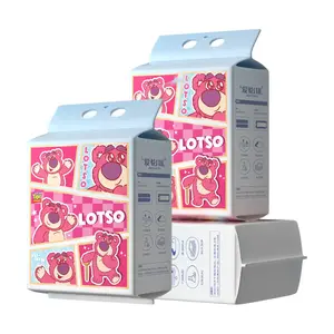 Лицевые полотенца одноразовые хлопковые полотенца детские очищающие салфетки Extra Large утолщенные для сухого и влажного применения Disney