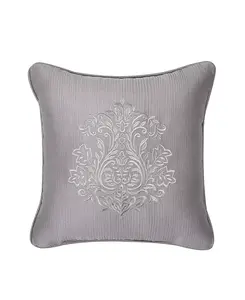 Декоративная подушка с вышивкой «Мэри», 18 x 18 дюймов J Queen New York, lavender