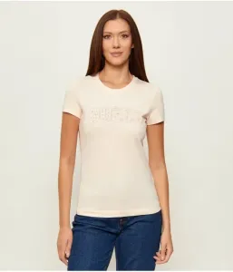 Футболка slim fit Guess Jeans, персиковый