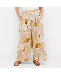 Брюки Surface Level Plus Size CITY CHIC, коричневый/бежевый