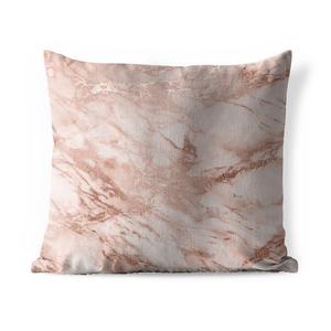 Уличная подушка MuchoWow - Мрамор - Узор - Розовый - 60x60 см - Устойчивость к атмосферным воздействиям - Подушка для отдыха - Чехлы для подушек - Декоративные чехлы для подушек - Декоративные чехлы для подушек, мультиколор