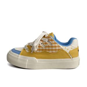 Низкие женские кроссовки City camel, Yellow