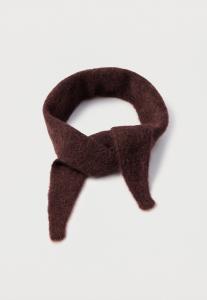 Шарф Samsøe Samsøe NOR, Fudge/Dark Purple