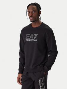 Свитшот regular fit 7M001312 AF13512 UC001 Ea7 Emporio Armani, черный