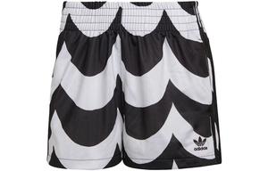 Adidas Originals Женские повседневные шорты, цвет Black/White