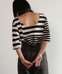 Футболка с открытой спиной Babylone, цвет Multi 01