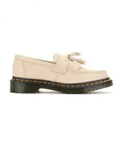 Вирджинские кожаные мокасины с бахромой Dr. Martens, бежевый