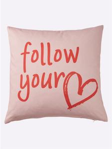 Наволочка с розовым принтом Heine, 40 x 40 см