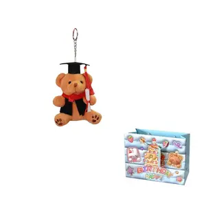 Милые плюшевые подвески доктор медвежонок высота 12см MORTEN SOLUM, коричневый