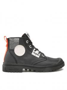 Ботильоны на шнуровке Sp20 Overlab Palladium, черный