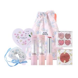 Narcissus Collection косметичка для макияжа комплект для лица чистый натуральный 7 предметов FLORTTE