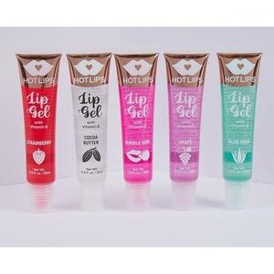 Гель для губ с витамином Е, веганский, разные вкусы Hot Lips