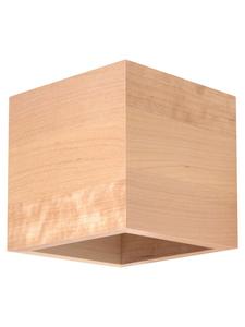 Настенный светильник "GEO" из натурального дерева, направление света вверх и вниз, 1 светодиод G9. Красивые лампы