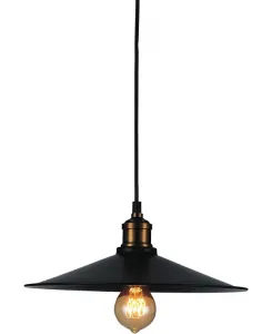 Мини-Подвесной светильник Brave 1 light Cwi Lighting, black