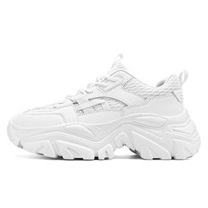 Низкие массивные кроссовки мужские Dao Tu Sen, White-(609) Soft And Soft