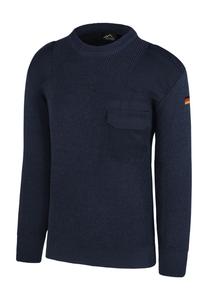Мужской свитер BW из натуральной шерсти Barntrup normani, темно-синий