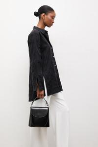 Хлопковая рубашка Answear.LAB, черный