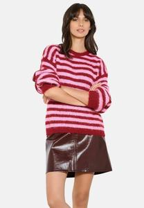 Джемпер LolaLiza STRIPED, Bordeaux Wine/Bordeaux