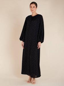 Макси-платье в горошек Aab, разноцветный