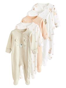 Пижама Next, цвет Cream/White