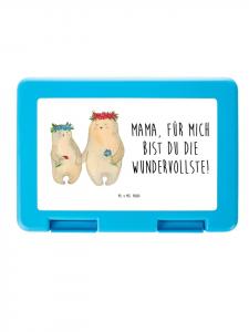 Mr. & Mrs. Panda Ящик для хранения в форме медведя, украшенный цветочным венком и надписью белого цвета