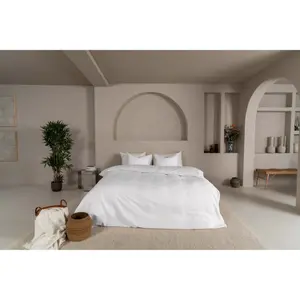 Постельное белье кайори «Кисо», смесь Tencel и хлопка Kayori, белый