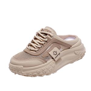 JOHLIN DREAM Женские противоскользящие тапочки с закрытым носком - Хаки, цвет Khaki