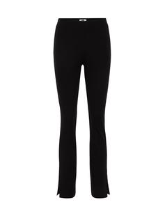 Брюки зауженного кроя WE Fashion, черный