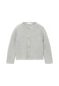 Детский кардиган Mango Kids, Mottled Grey